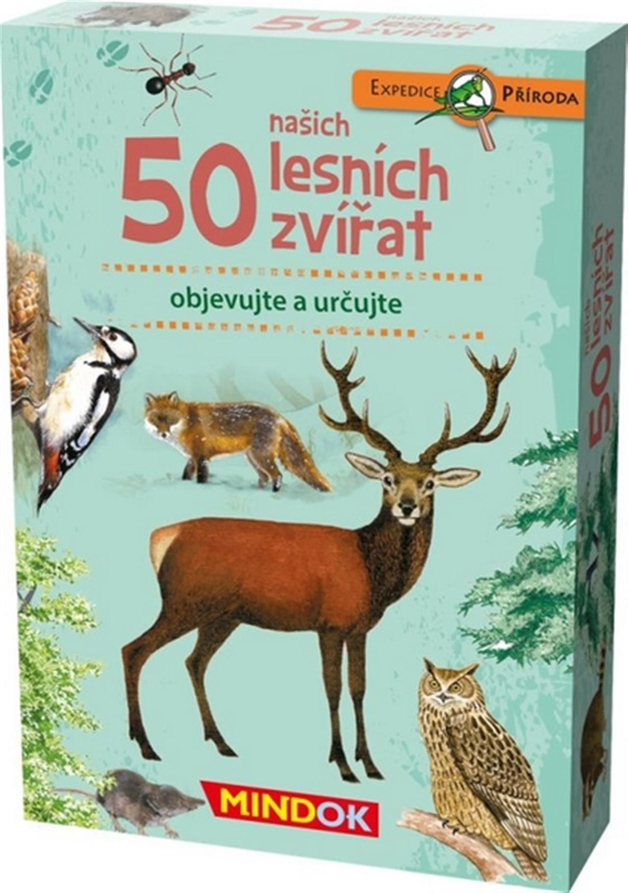 50 našich lesních zvířat