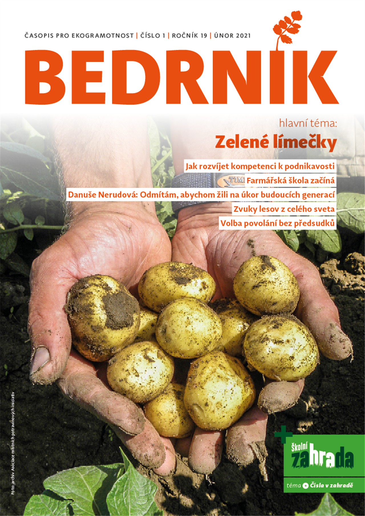 Bedrník č. 1, 2021, roč. 19, Zelené límečky 